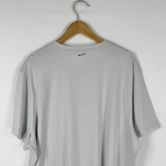 J Crew Factory Mens Washed Jersey Short Sleeve Tee 2X Heather Gray - Picture 7 of 11